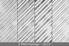 Silver foil seamless pattern overlay, PNG Product Image 1