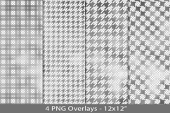 Silver foil seamless pattern overlay, PNG Product Image 1