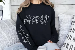 Sow seeds of love reap fields of joy Sleeve SVG Product Image 2