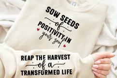 Reap The Harvest Of Sleeve SVG, Positive SVG Design Product Image 3