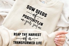 Reap The Harvest Of Sleeve SVG, Positive SVG Design Product Image 3