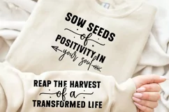 Reap The Harvest Of Sleeve SVG, Positive SVG Design Product Image 3