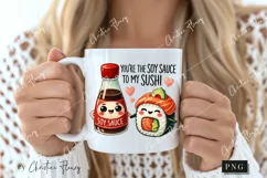 Soy Sauce To My Sushi Funny Valentine Png Product Image 2
