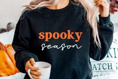 Spooky Season Svg, Halloween Shirt Svg, Spooky Vibes Svg Product Image 1