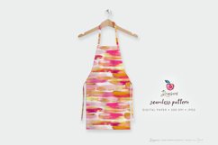 Brush strokes Seamless File, hot pink gold, paint stroke 050 Product Image 2