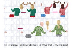 BFF Christmas Clipart Product Image 5