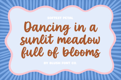 SOFTEST PETAL Brush Script Font Product Image 5