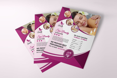 Spa &amp; Beauty Salon Flyer Product Image 3