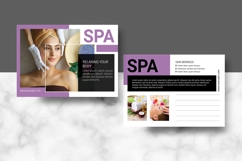 Spa &amp; Beauty Care Postcard Template Product Image 3