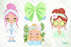 Spa Day Sublimation Clipart Product Image 1