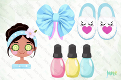 Spa Day Sublimation Clipart Product Image 1
