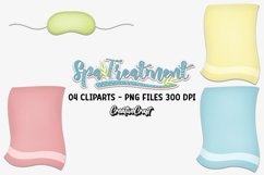 Spa Salon Clip Art, beauty salon clipart, spa illustration Product Image 1