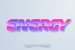 Editable Text Effect for Illustrator. Vector Graphic styles Product Image 1