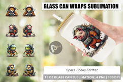 Glass Can Space Chaos Critter Product Image 1