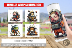 Tumbler Space Chaos Critter Product Image 1