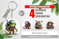 Keychain Space Chaos Critter Product Image 1