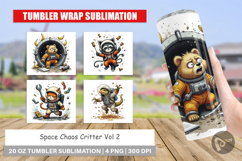 Tumbler Space Chaos Critter Product Image 1
