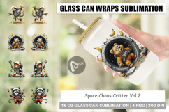 Glass Can Space Chaos Critter Product Image 1