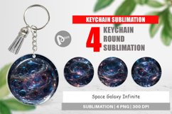 Keychain Space Galaxy Infinite Product Image 1