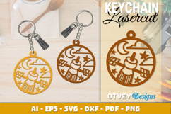 Space Keychain Lasercut | Keychain Design Lasercut Product Image 2