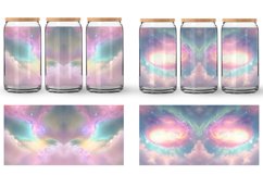 Glass Can Wraps Space Nebula Unicorn Color Product Image 3