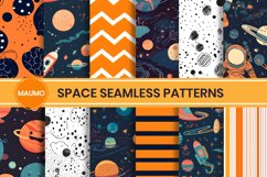 Space Patterns Digital Papers Product Image 1