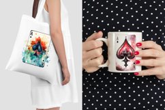 play card,  sublimation,  clipart,  game,  spades suit,  watercolor,   T-Shirt design, posters, mug design, tumbler design, tote bag, pillow sublimation, clip art,