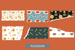 Spaghetti Vintage Pattern Torn Paper Product Image 1