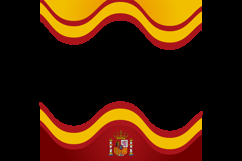 Spain national day of catalonia twibbon 2025 template concept Product Image 2