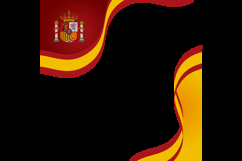 Spain national day of catalonia twibbon 2025 template design Product Image 2
