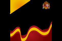 Spain national day of Catalonia twibbon 2025 template graphic Product Image 2