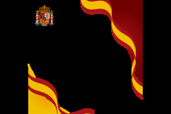 Spain national day of catalonia twibbon 2025 template Product Image 2