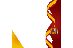 Spain national day of catalonia twibbon 2025 template vector Product Image 1