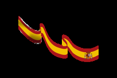 Spain national day of catalonia wave vector Product Image 2