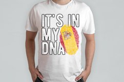 It's in my DNA Spain Flag Fingerprint PNG Sublimation Product Image 2