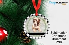 Spaniel Dog Ornament - Sublimation Christmas Ornament Product Image 1