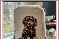 Dog Photostitch Machine Embroidery Spaniel Puppy Design DIY Product Image 5