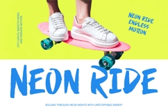 Spark Jump - Display Brush Font Product Image 4