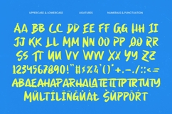 Spark Jump - Display Brush Font Product Image 8