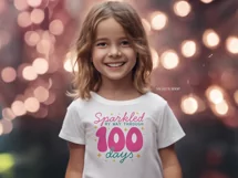 Sparkled My Way Through 100 Days Of School SVG Product Image 2