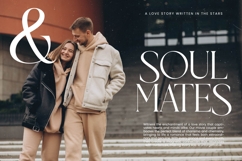 Sparkle Passion - All Caps Display Serif Font Product Image 4