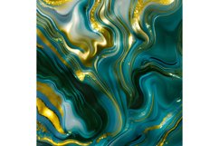 20 Oz Green Marble Glitter Agate Liquid Tumbler Warps Product Image 5