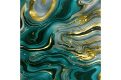 20 Oz Green Marble Glitter Agate Liquid Tumbler Warps Product Image 6