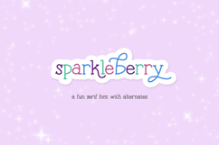 Sparkleberry Typewriter Serif Product Image 1