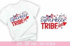 Sparkler tribe SVG - 4th of July SVG Design Product Image 1