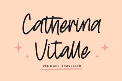 Sparkles - Handwritten Script Font Product Image 3