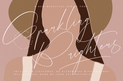 Sparkling Brighters - Beautiful Script Font Product Image 1