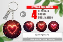 Keychain Spark Hearts Product Image 1