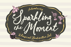 Sparkling Moment - Whimsical Handwritten Script Font Product Image 1