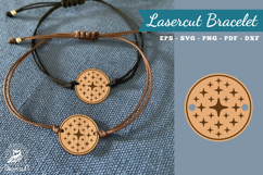 Sparkling Stars Lasercut Bracelet Product Image 1